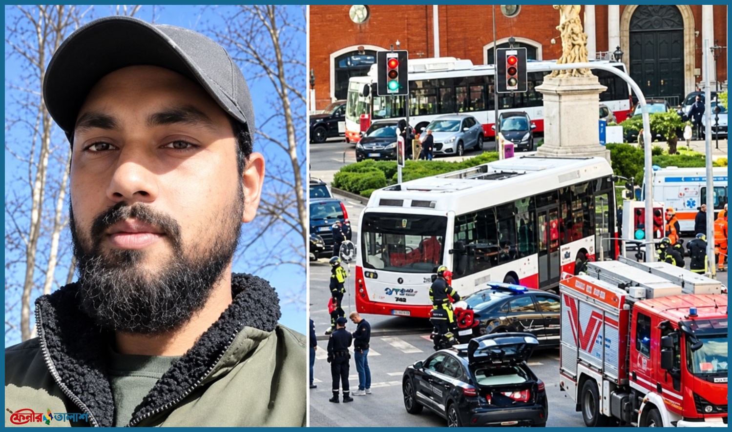 ইতালিতে বাস-স্কুটার সংঘর্ষে ফেনীর যুবকের মৃত্যু